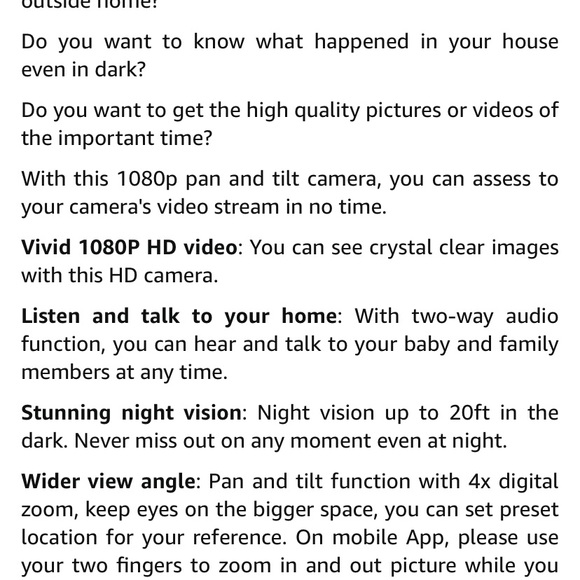 NEW Home Security Camera 🎥 - Picture 2 of 9